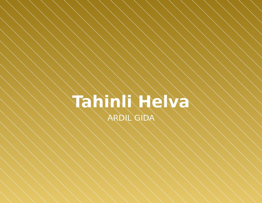 Tahinli Helva